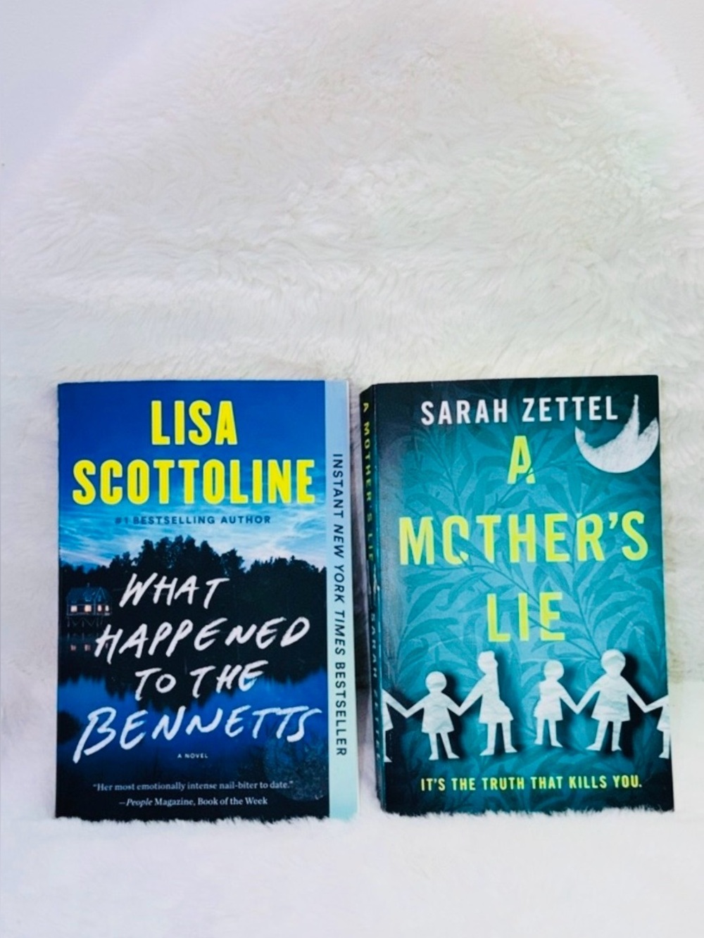 What Happened To The Bennett by Lisa Scottoline & A Mother’s Lie by Sarah Zettel